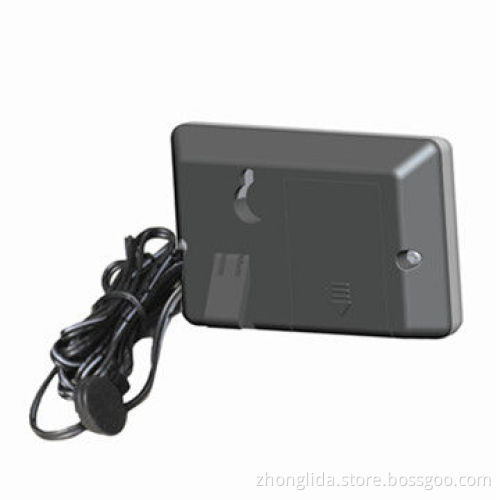 Professional Digital Car Thermometer with 2m Wire, One 3V Button Cell Battery
